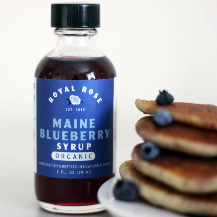 Royal Rose Maine Blueberry Organic Simple Syrup