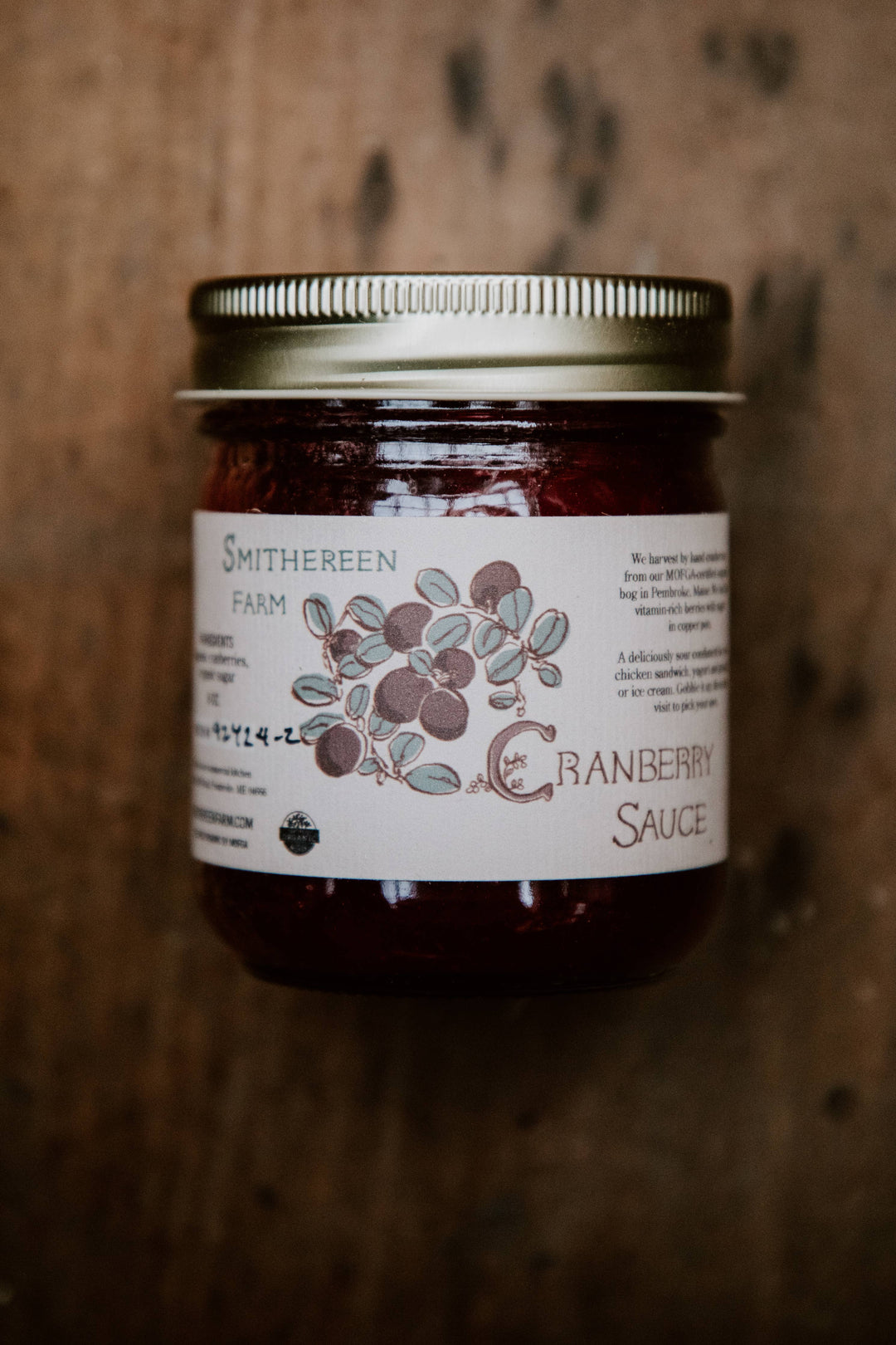 Smithereen Farm - Organic Cranberry Sauce