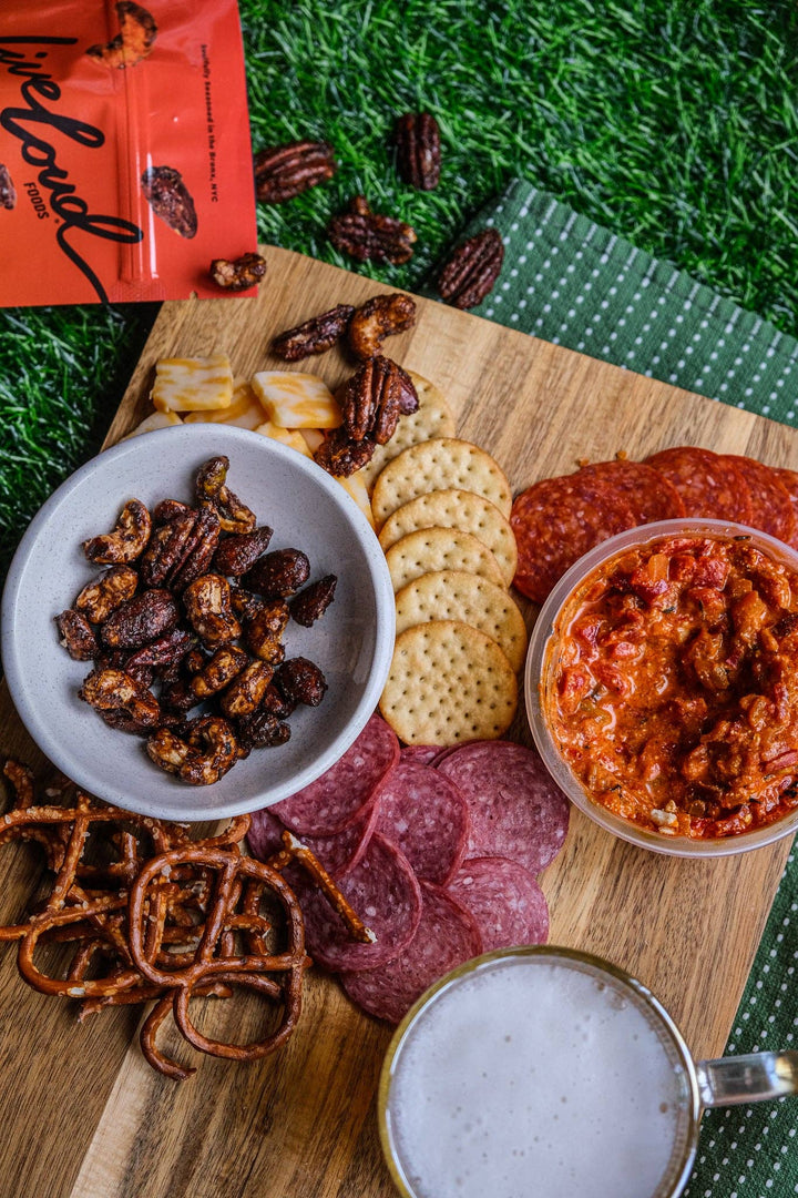 Live Loud Foods - Caribbean Jerk Seasoned Mixed Nuts