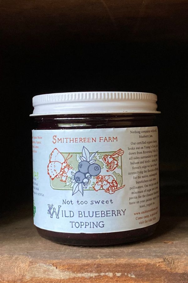 Smithereen Farm Organic Wild Blueberry Topping
