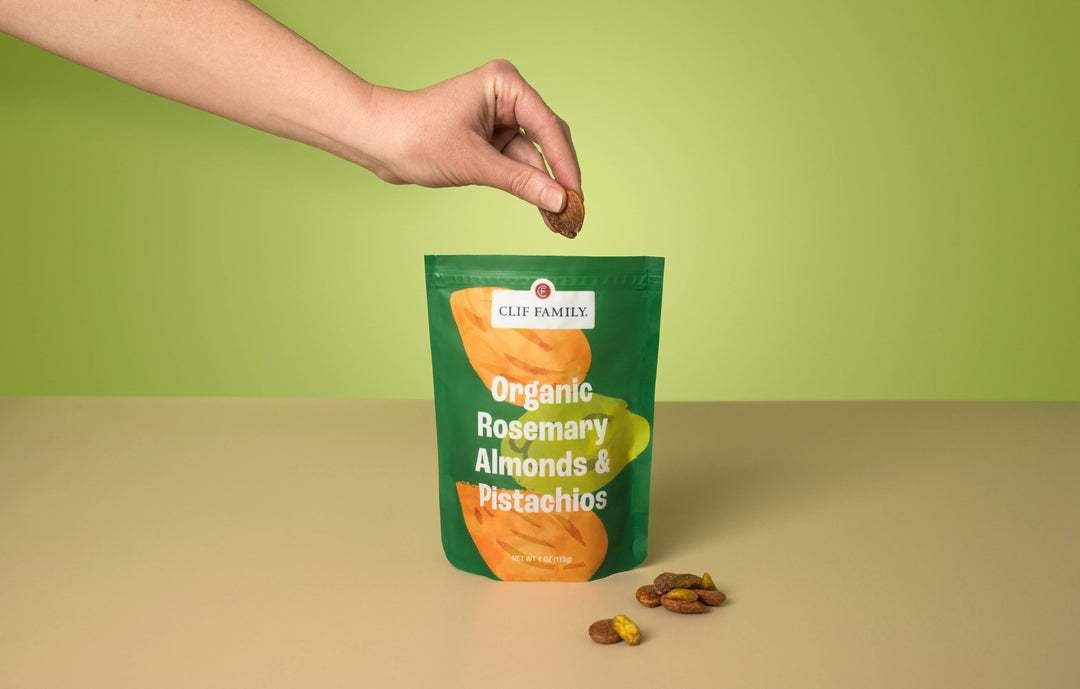 Clif Family Napa Valley, Certified B Corp Company - Organic Rosemary Almonds & Pistachios