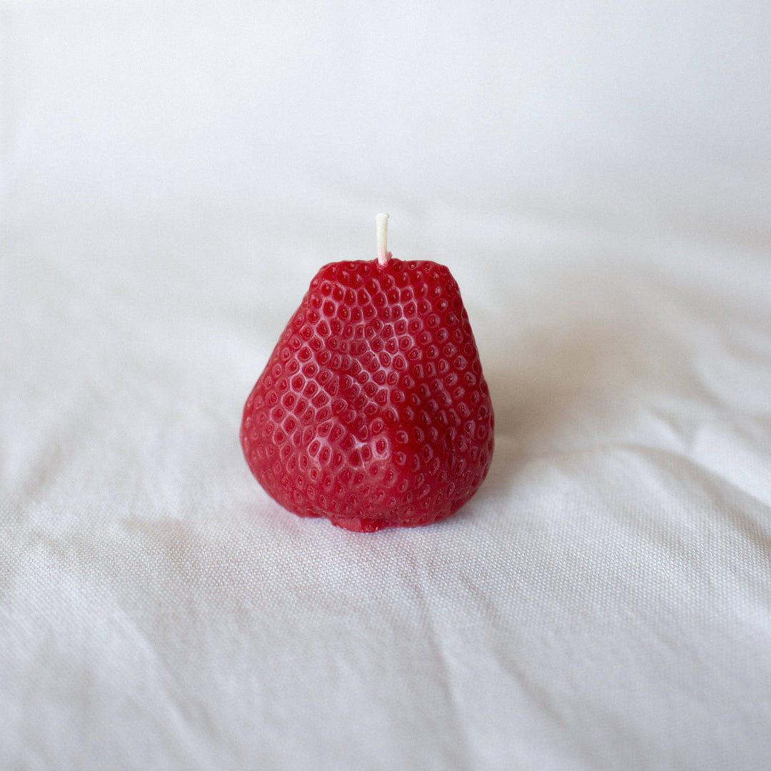 Happy Organics - Beeswax Large Strawberries - Set of 2 