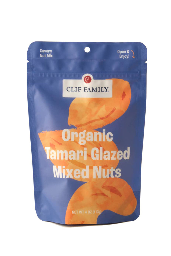 Clif Family Napa Valley, Certified B Corp Company - Organic Tamari Glazed Mixed Nuts
