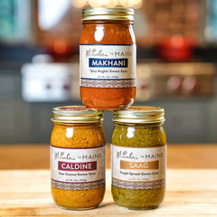 Mumbai to MAINE -- Caldine Simmer Sauce
