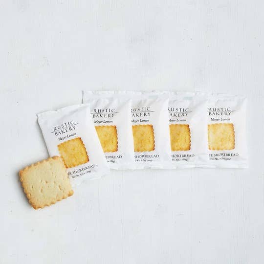 Rustic Bakery - Single Serve Shortbread - Meyer Lemon