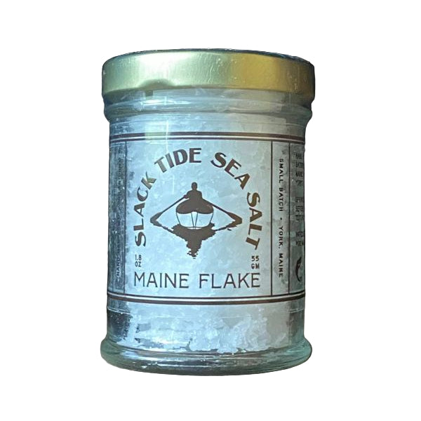 A jar of slack tide sea salt