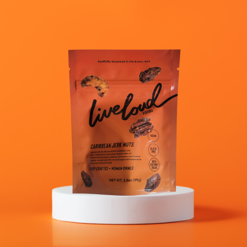 Live Loud Foods - Caribbean Jerk Seasoned Mixed Nuts