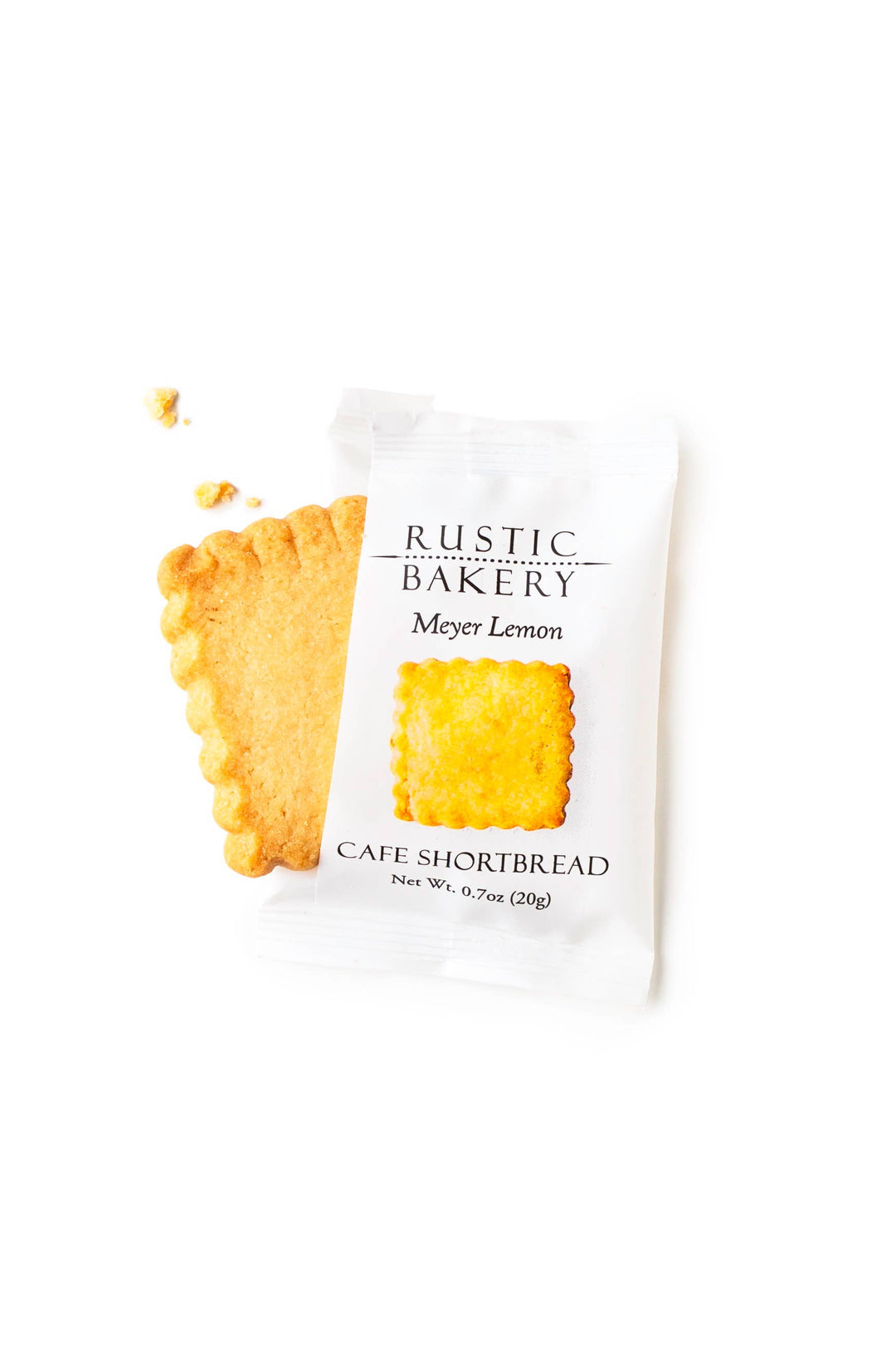 Rustic Bakery - Single Serve Shortbread - Meyer Lemon