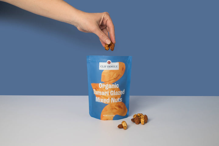 Clif Family Napa Valley, Certified B Corp Company - Organic Tamari Glazed Mixed Nuts