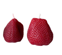 Happy Organics - Beeswax Large Strawberries - Set of 2 