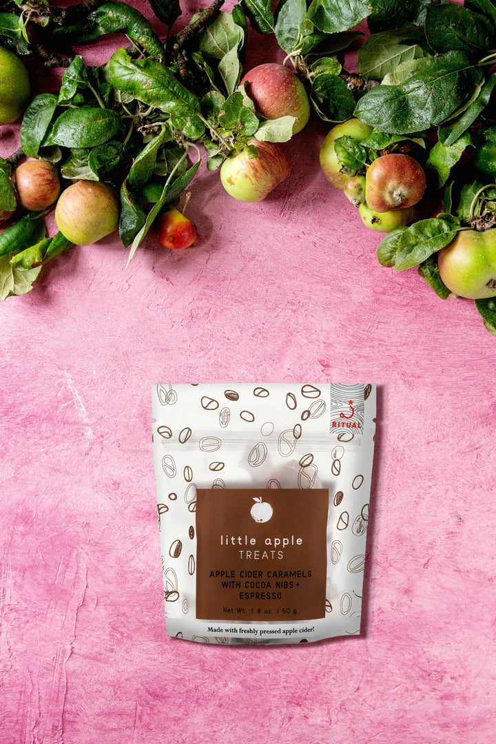 Cold Brew + Cocoa Nib Apple Cider Caramels Treat Pack