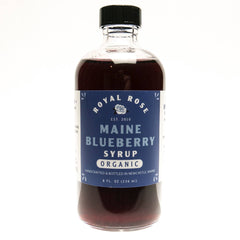 Royal Rose Maine Blueberry Organic Simple Syrup